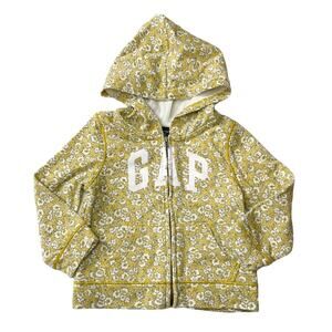 Gap Girls Floral Logo Hooded Sweatshirt 18-24M